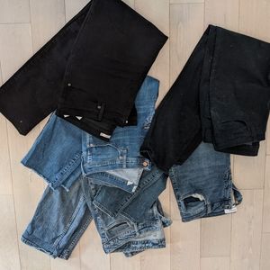 Women's denim jean lot